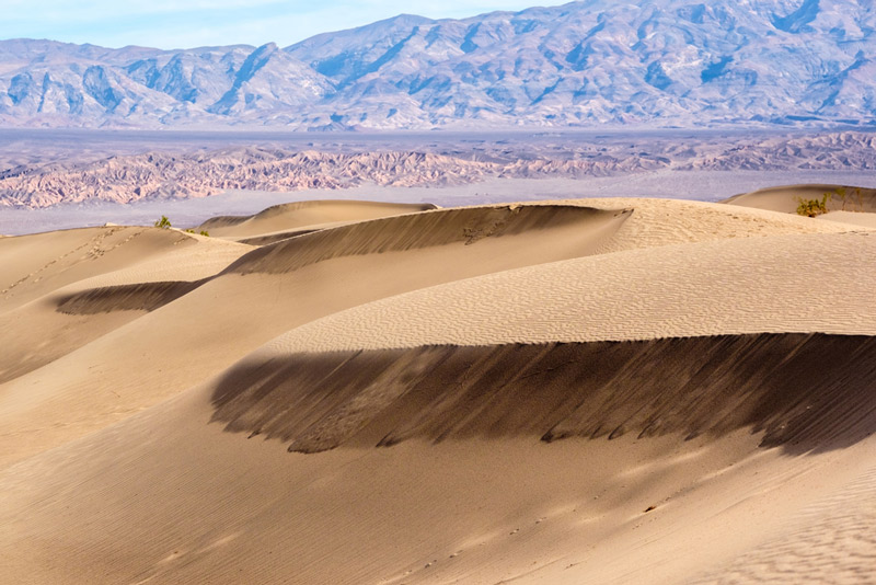 mesquite flat sand dunes in death valley national park