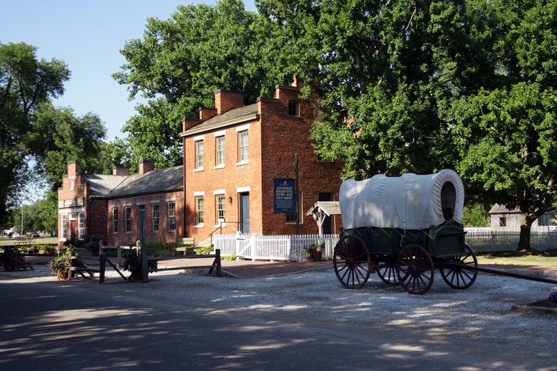 Mormon Pioneer National Historic Trail in Nauvoo, Illinois