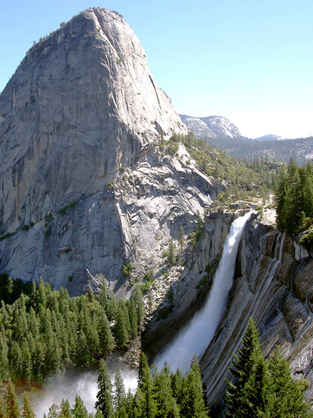 View of Nevada Fall from the John Muir Trail, Yosemite National Park