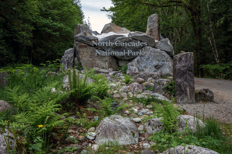 entrance to north cascades national park