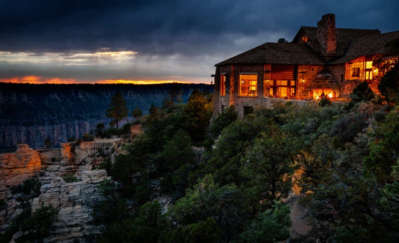 the grand canyon lodge and motel on the north rim