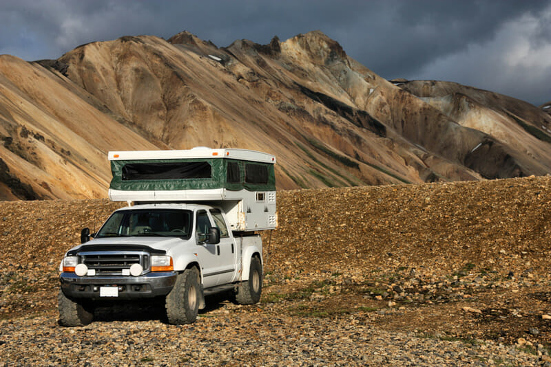 camping with an onboard air compressor