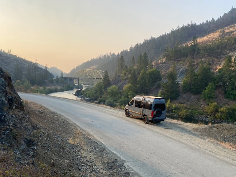 overland van project portland camper van upfitters