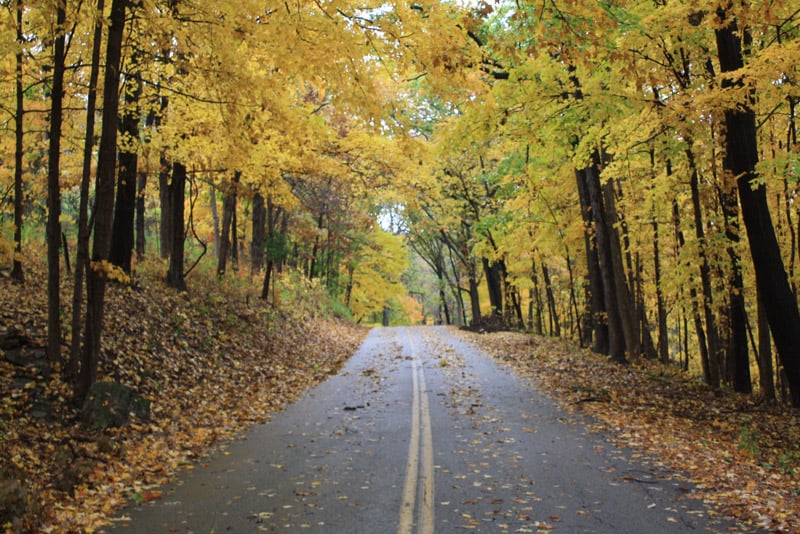 Drive through Pere Marquette State Park