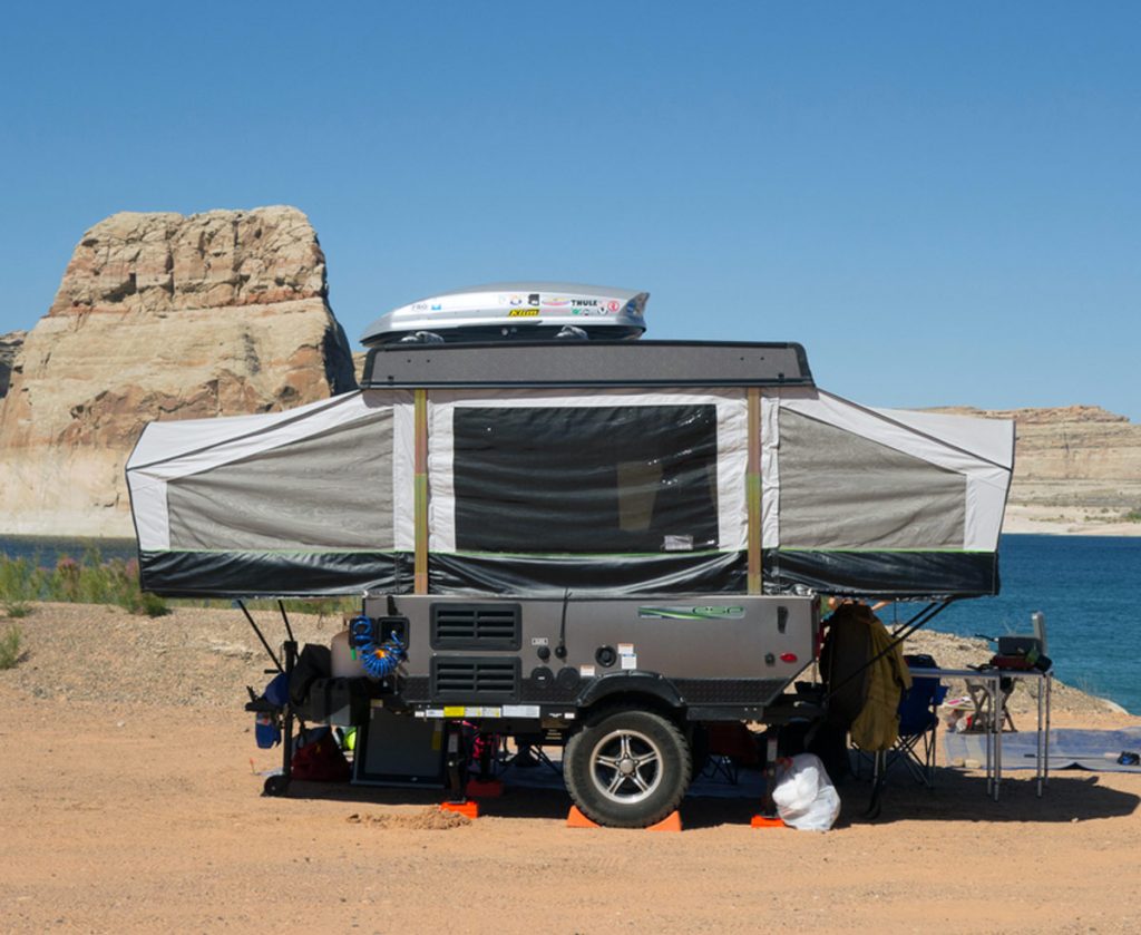 example of a pop up camper trailer
