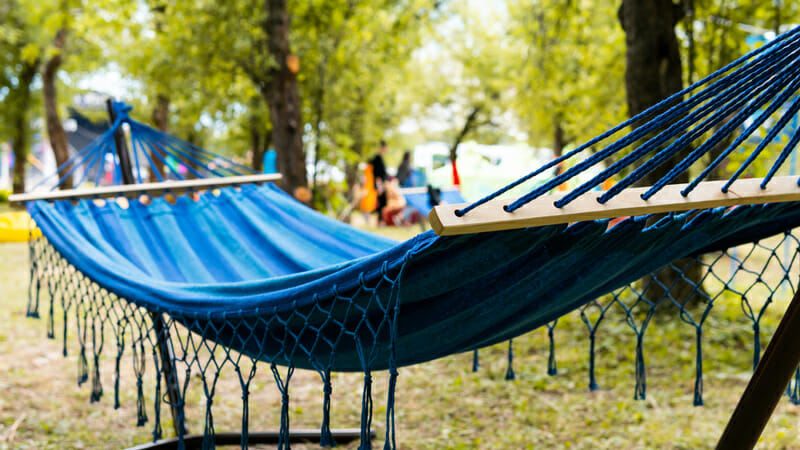 portable backyard or camping hammock stand