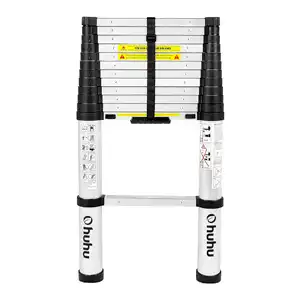 Ohuhu Aluminum Telescoping Ladder