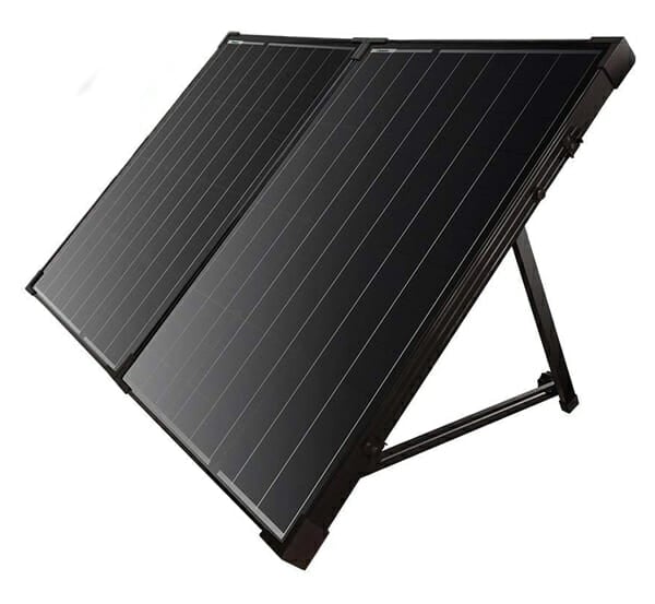 portable solar suitcase for camping