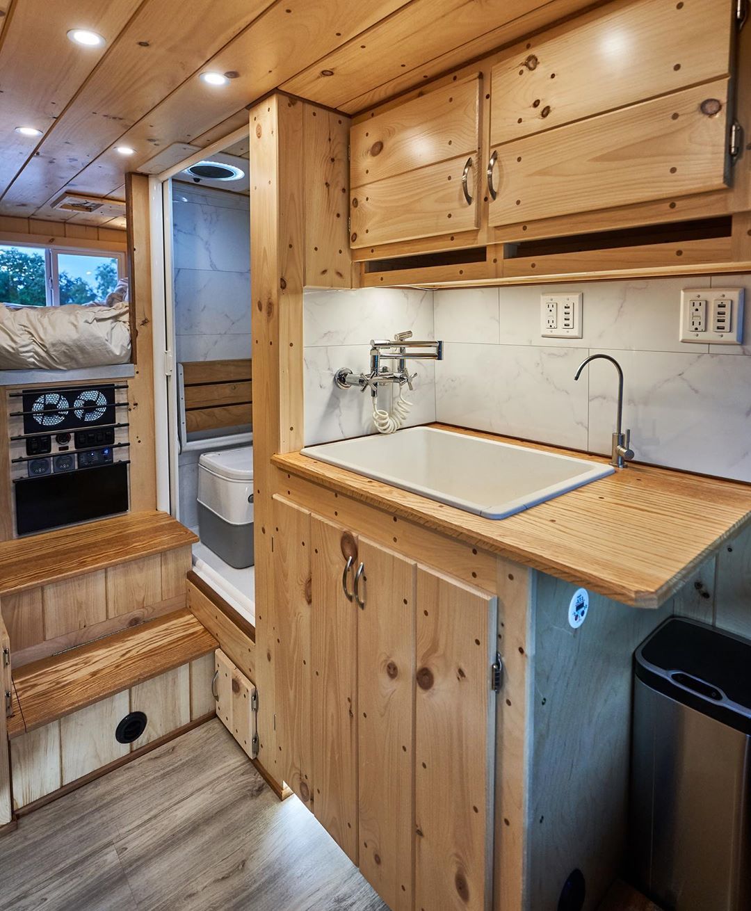 Custom dodge promaster camper van conversion