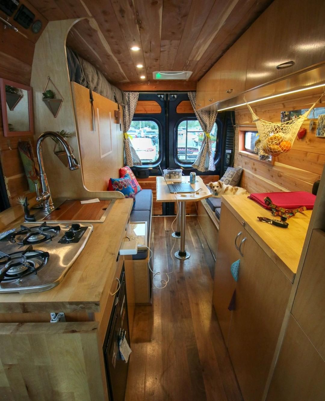 Promaster van conversion with murphy bed design