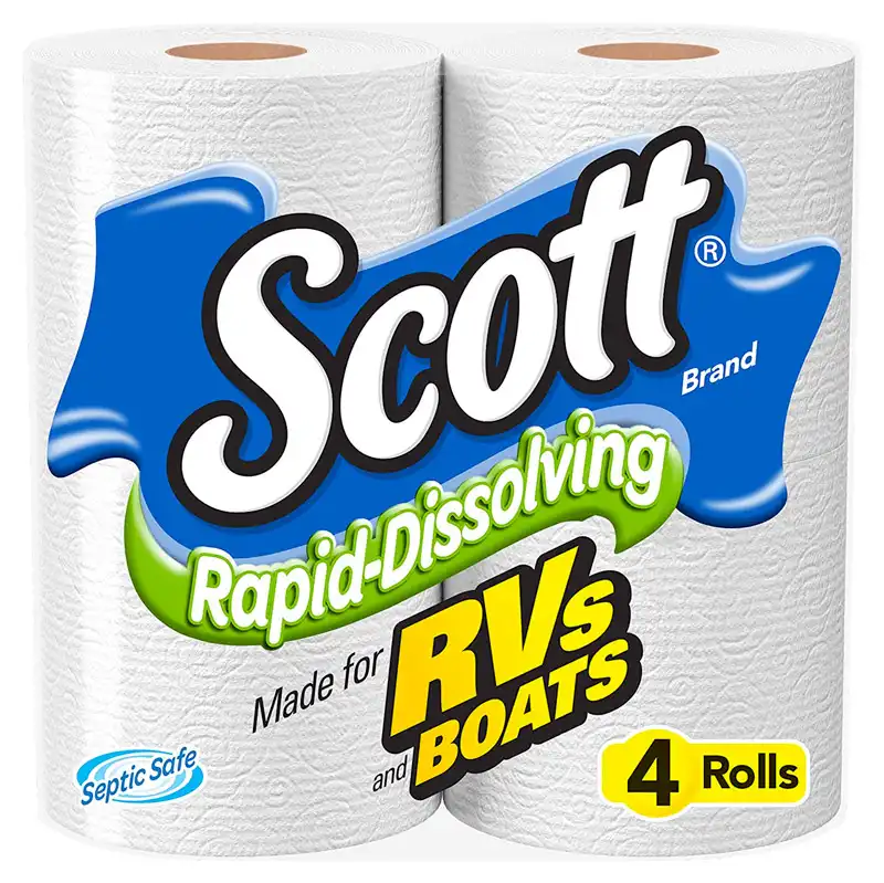 Scott Rapid-Dissolve Toilet Paper
