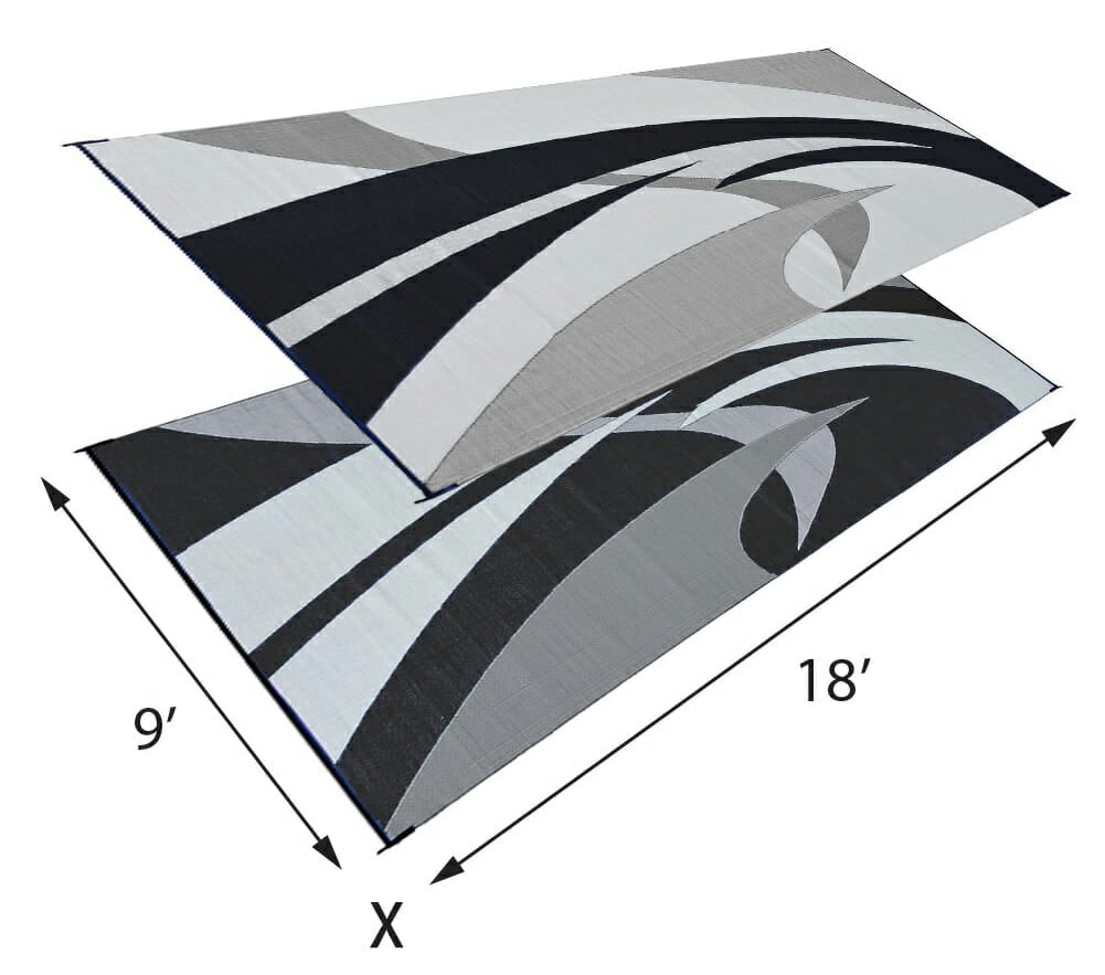 reversible rv patio mat