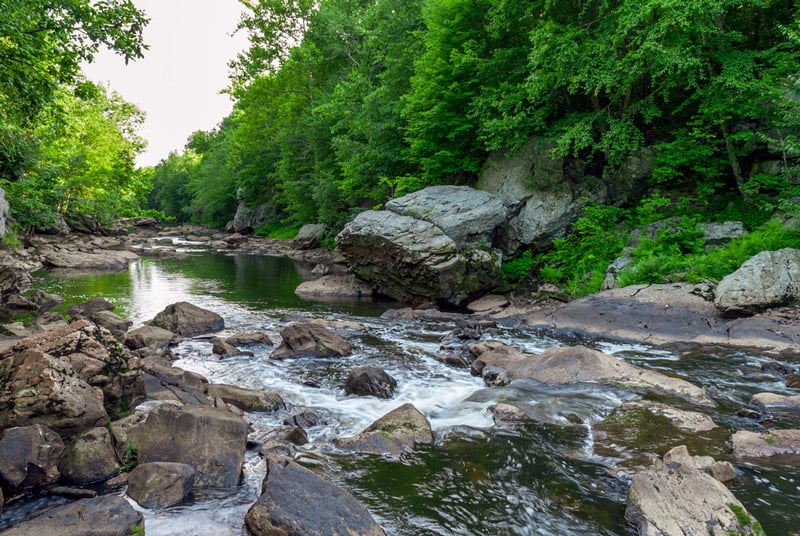 blackstone river national park site in rhode island