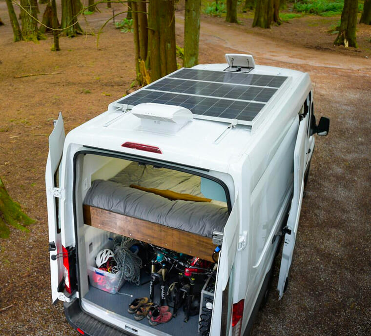 Solar Panel And Charge Controller Basics Parked In Paradise