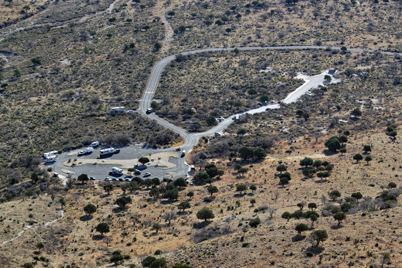 rv campground in guadalupe mountains national park