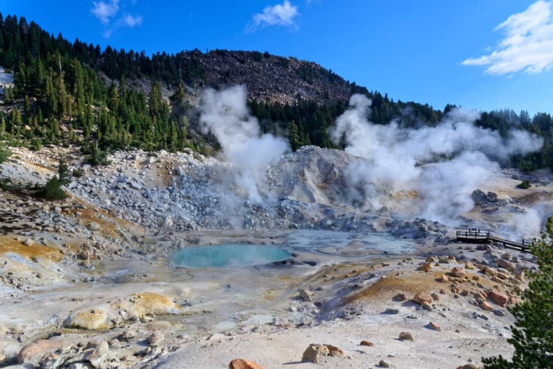 large rv camping in lassen volcanic national park