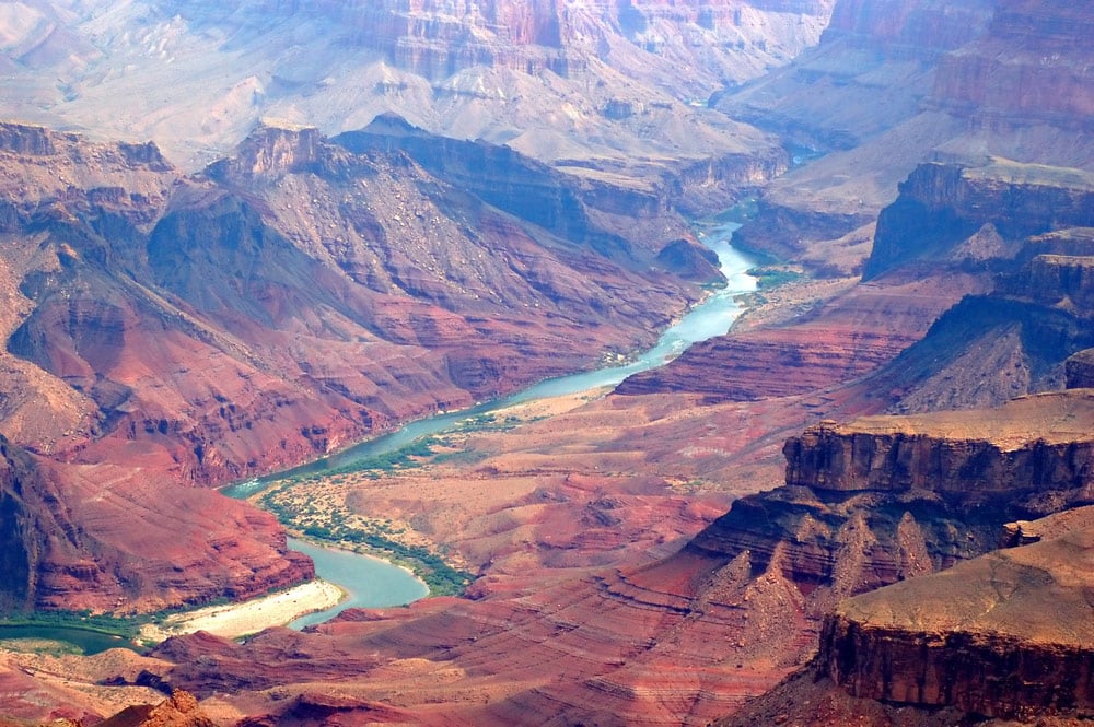 camping in a large motorhome in grand canyon national park