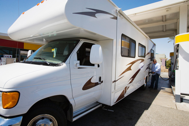 fuel savings at an rv gas station with the good sam club membership