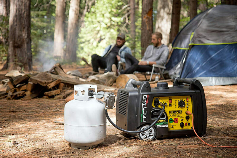 rv portable propane inverter generator