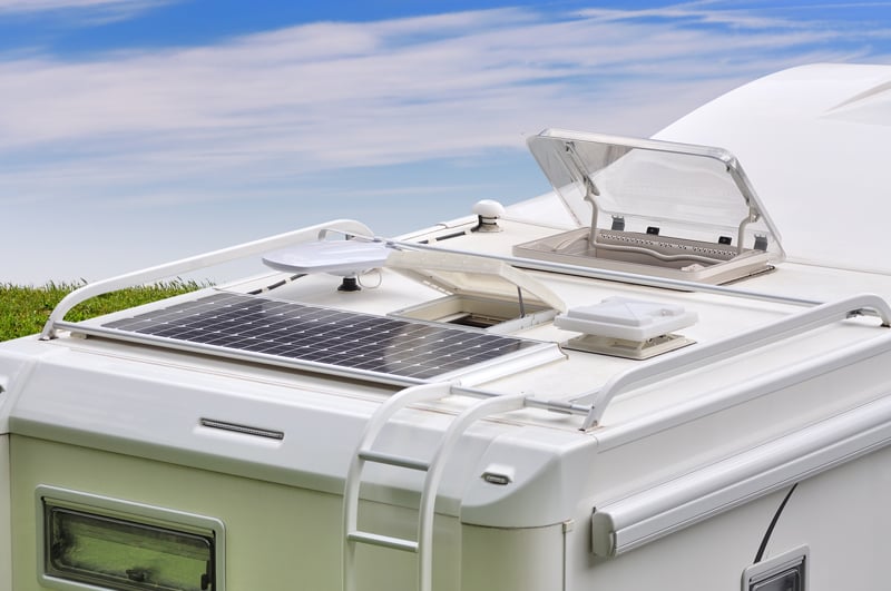 parts of an rv motorhome roof