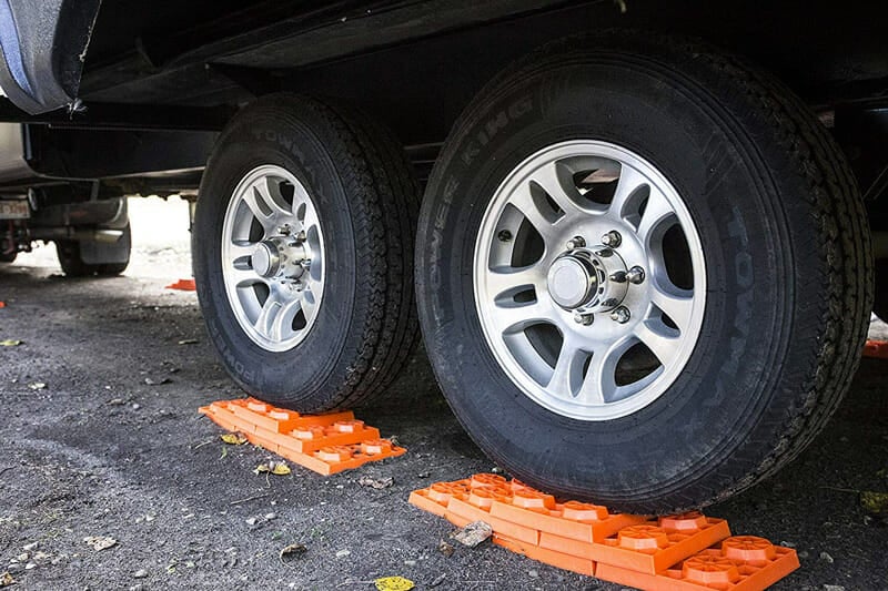 rv tire leveling blocks