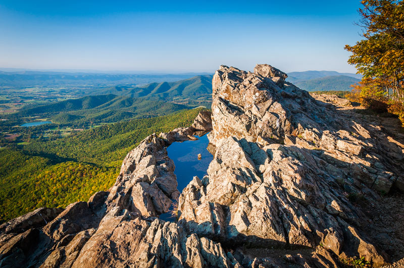 summit at shenandoah national park