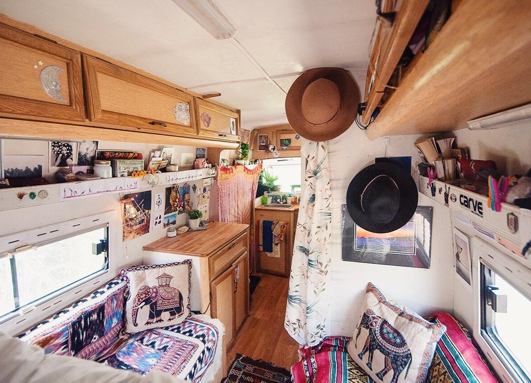 Living in a diy campervan conversion