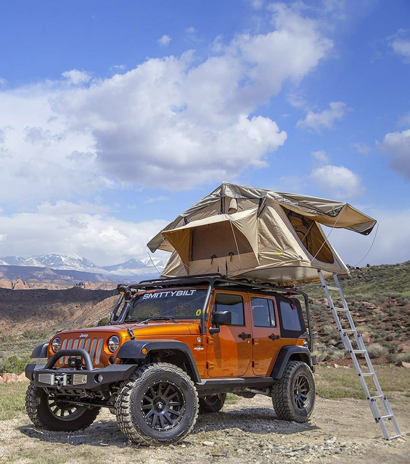 Smittybuilt Overlander RTT rooftop camping tent