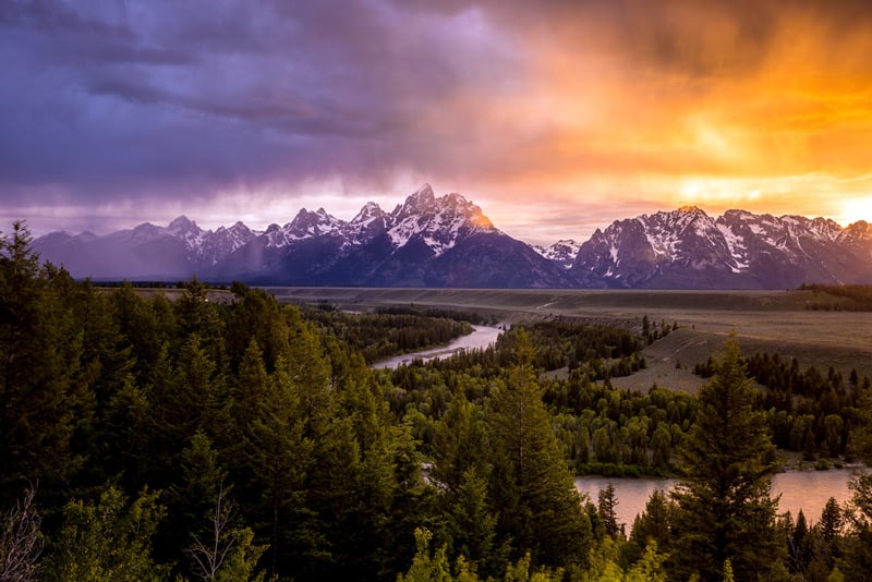 snake river outside of grand teton national park