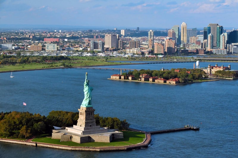statue of liberty national park in new york harbor