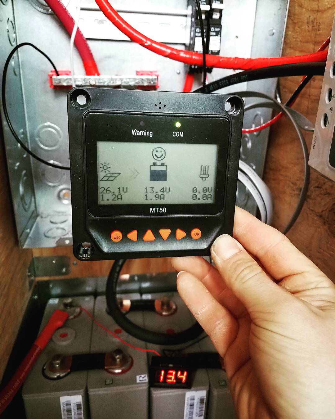 Installing A Battery Monitor In An RV Or Camper Van Conversion solar panel wiring alternator 