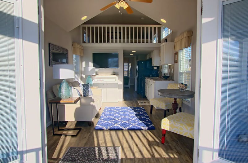 tiny home rental in texas