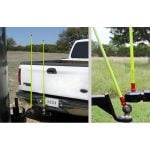 Trailer hitch guides