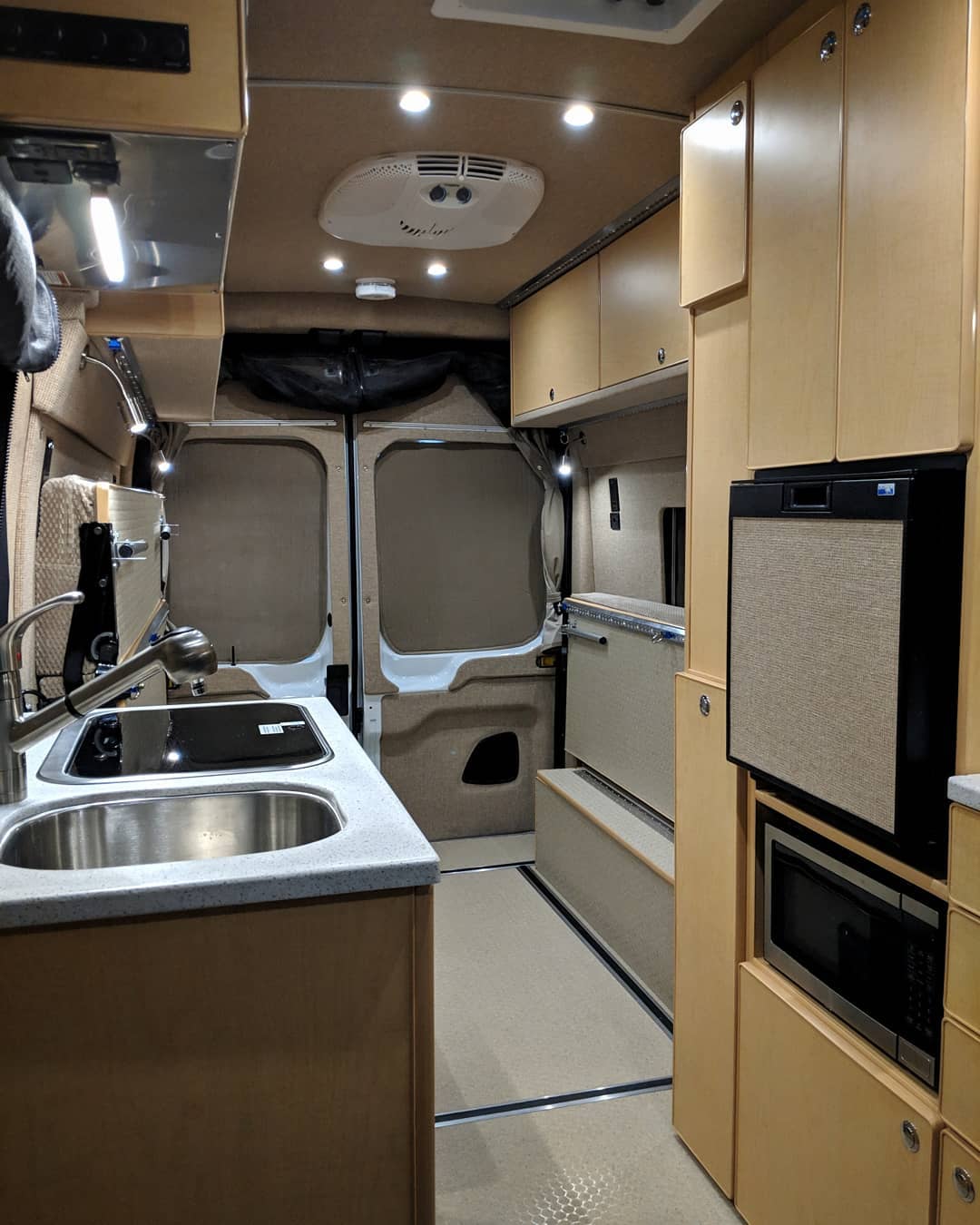 Transit camper conversions