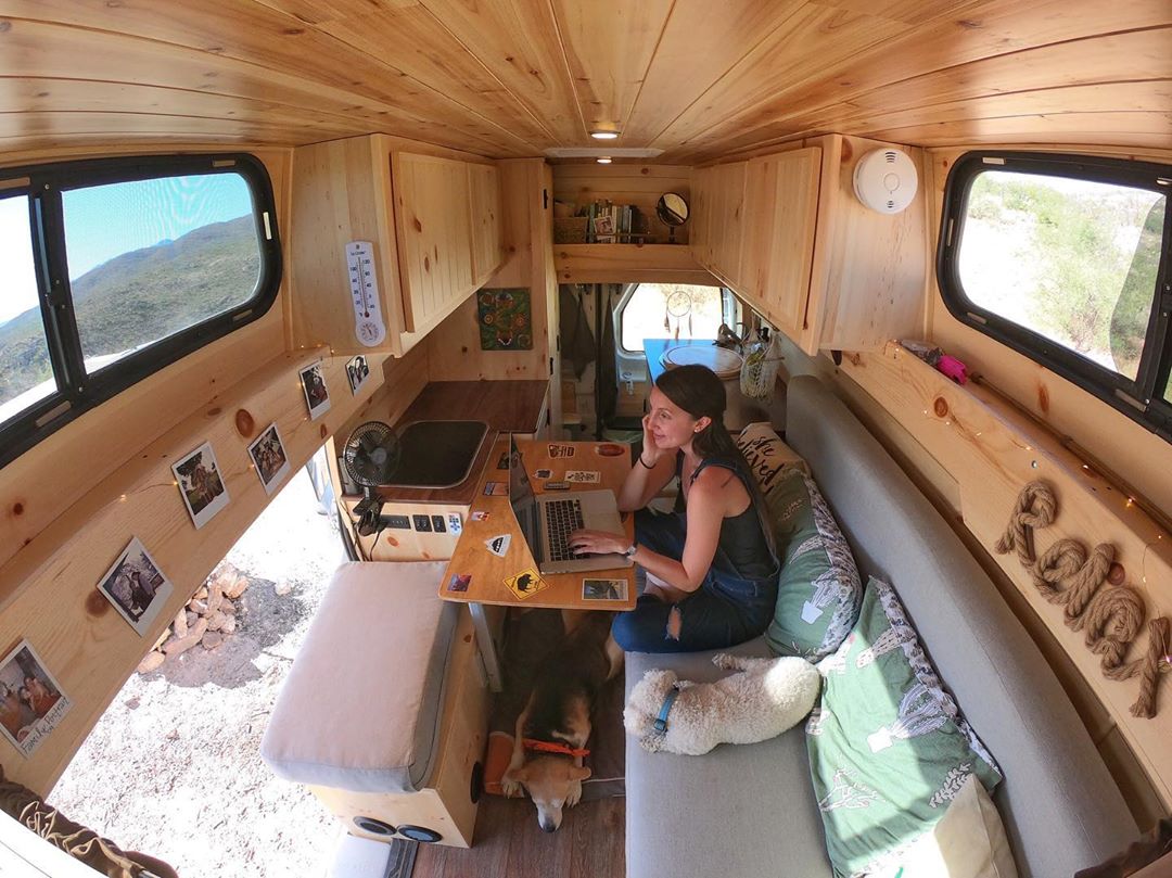Living in a diy transit camper van