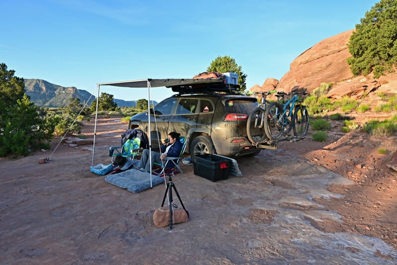 car camping at the north rim grand canyon tuweep campground