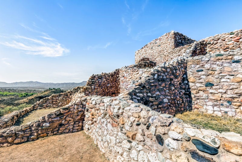 Tuzigoot ruins national monument in arizona