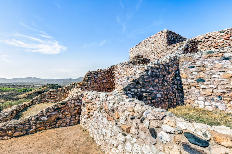 Tuzigoot ruins national monument in arizona