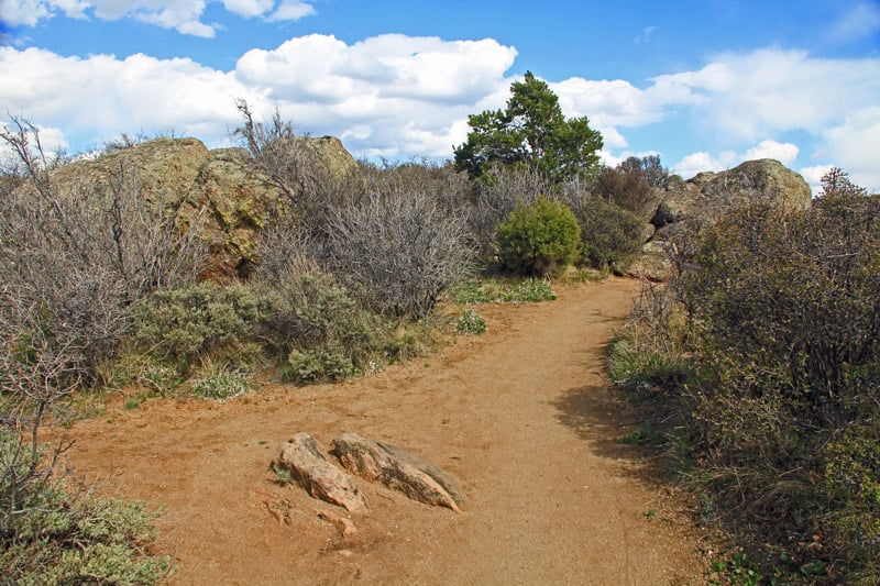 Uplands hiking trail south rim black canyon of the gunnison