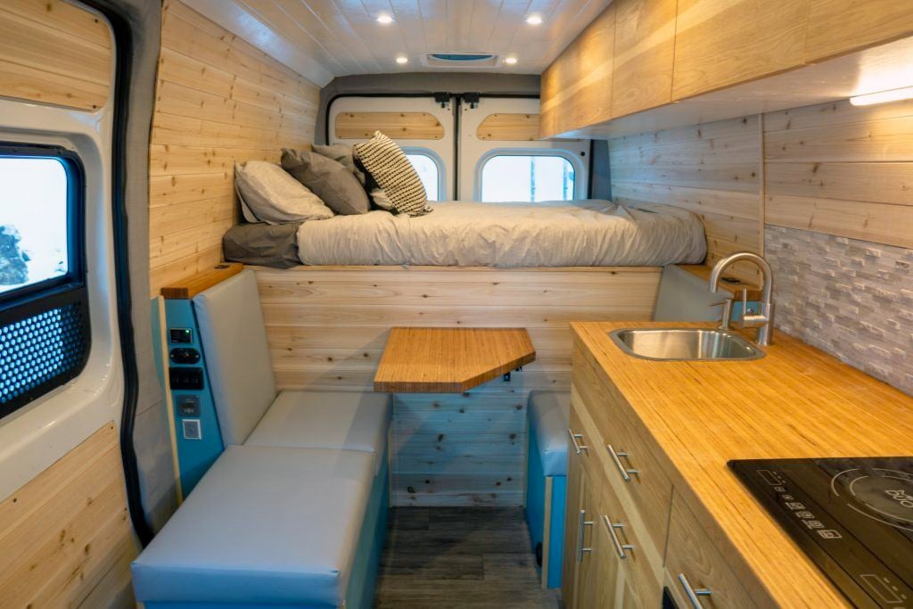 vertical van builds camper van upfitter in utah