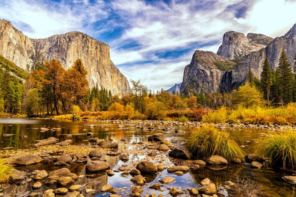 visiting yosemite national park in the fall is one of the best times to year