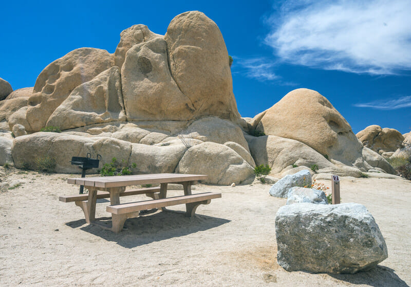 white tank campground in joshua tree national park