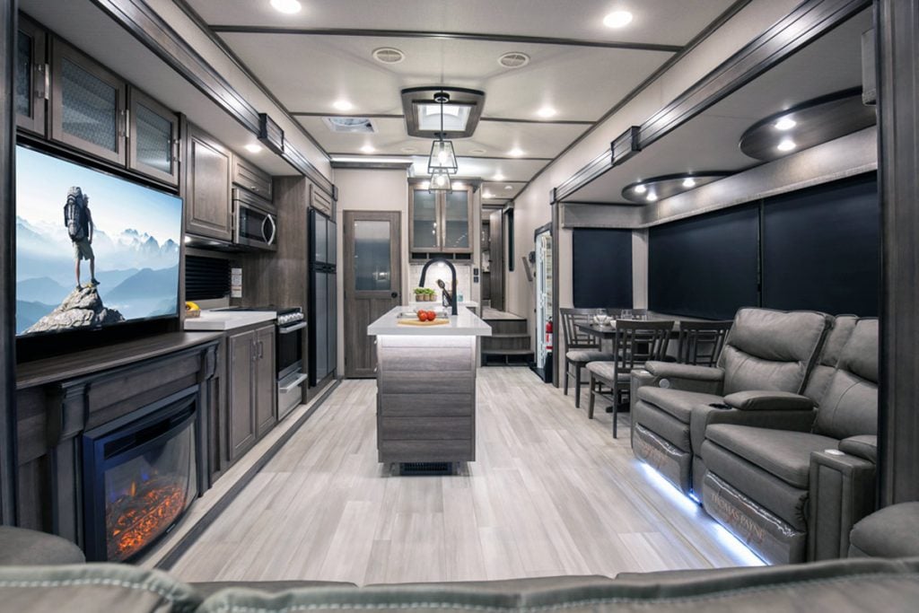 luxury winnebago 5th wheel camper brand