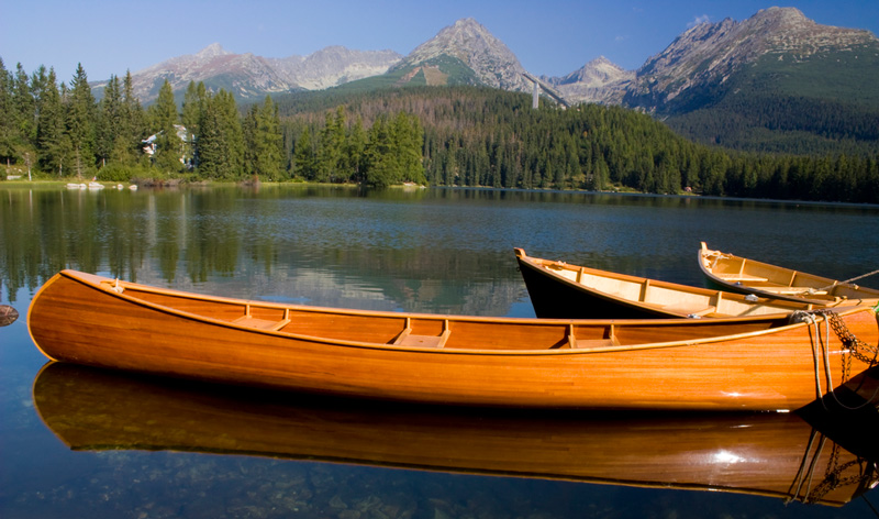wooden canoe design