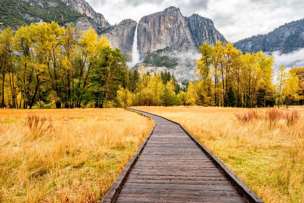 Easy day hiking in Yosemite Valley